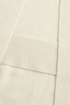 SWAYING/KNIT Silk Cashmere Back Slit Long Vest SW24SS1T17 White
